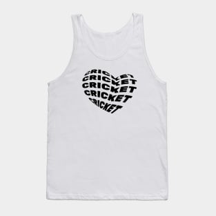 Cricket In The Shape Of A Heart Tank Top